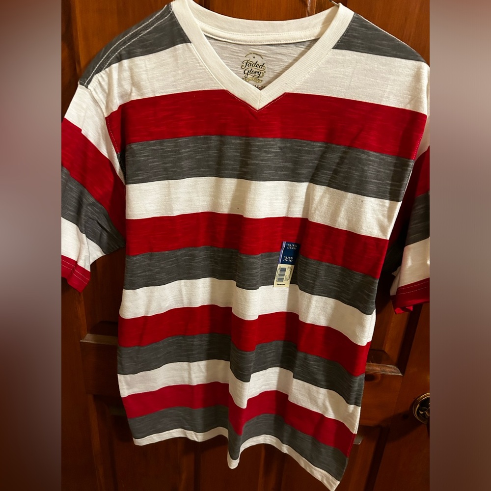 Faded Glory Boys XL 14/16 Short Sleeved Shirt - New